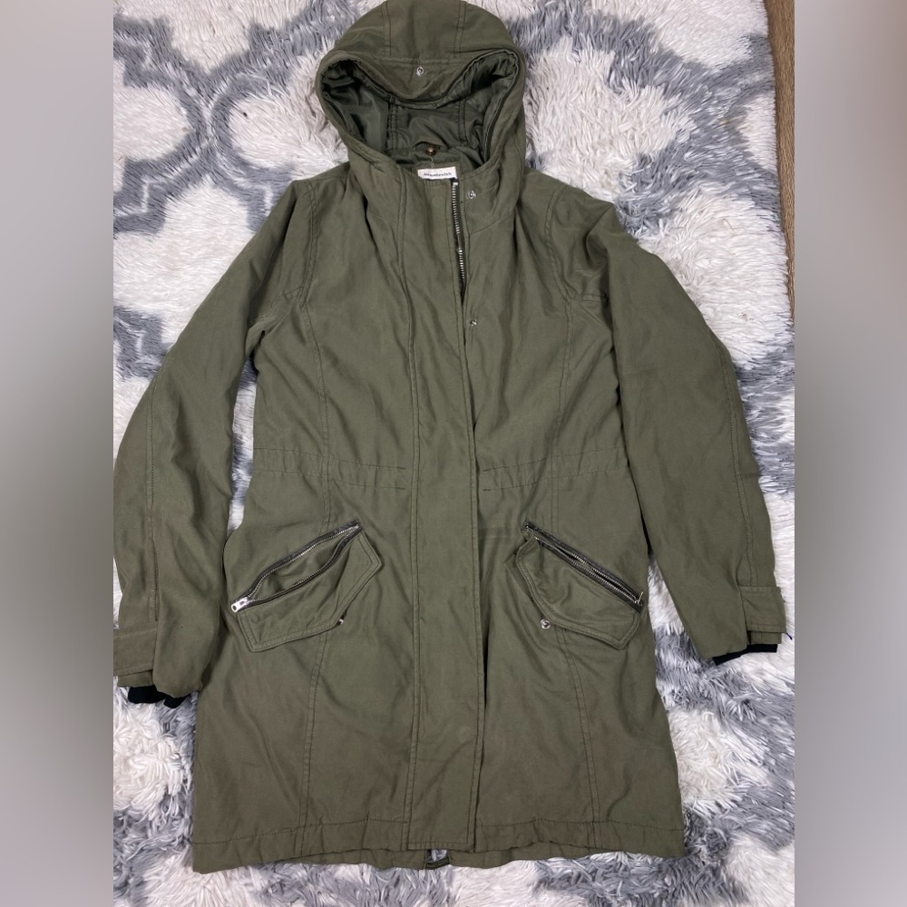 Vintage Abercrombie & Fitch Ultra  Missing Inside Linear And Hood Fur Wmns Sz S